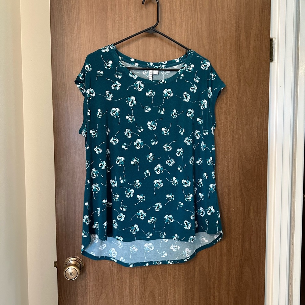 Floral Elle shirt, XL